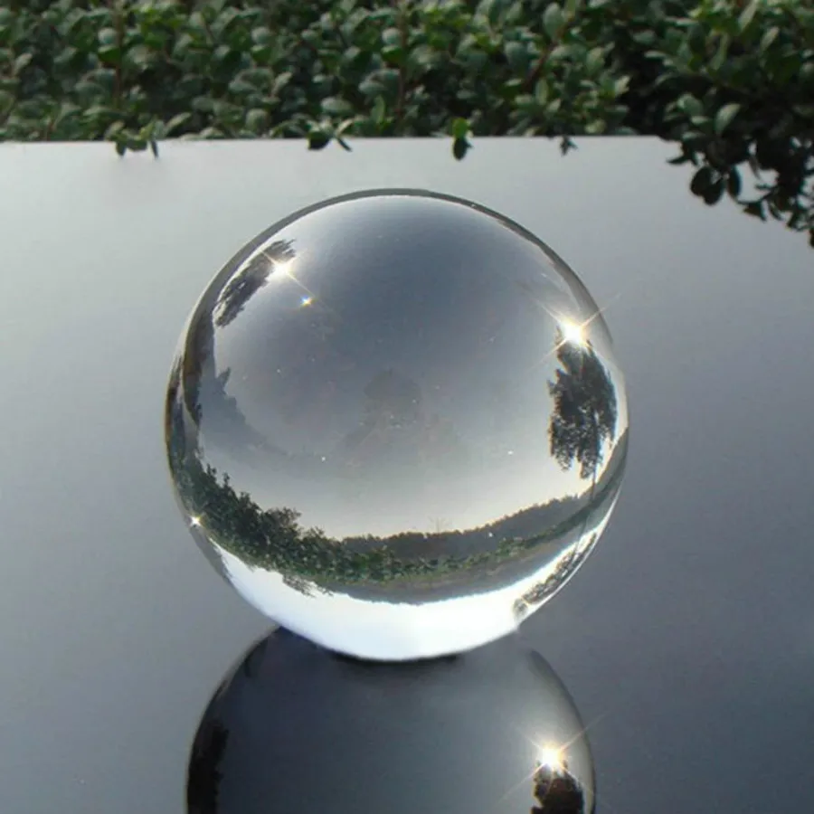 

US STOCK New Magic Asian Natural Quartz Clear Crystal Healing Ball Sphere 40mm