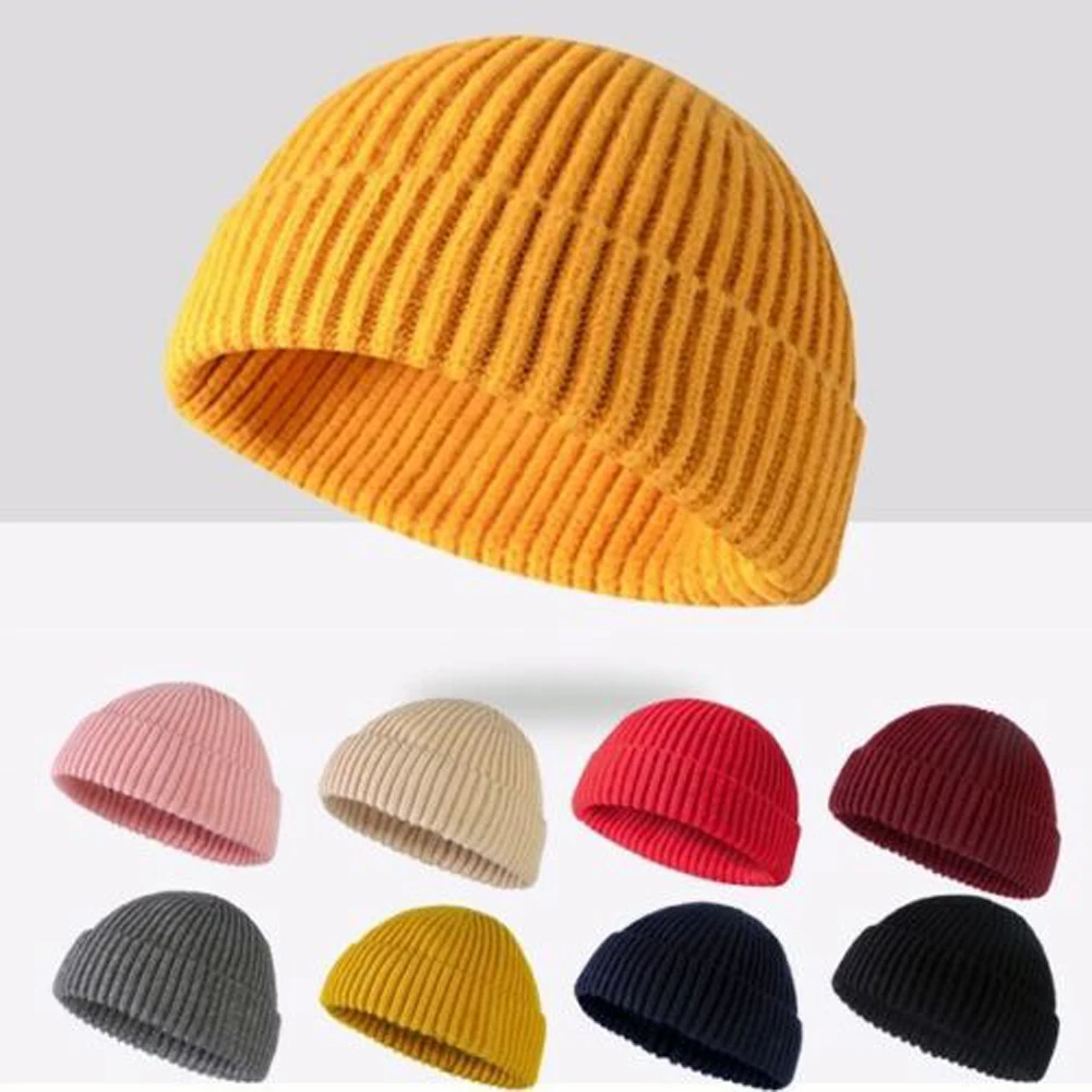 Dropshipping Wanita Rajutan Topi Skull 