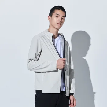 

New 361 autumn warm loose top casual fashion zipper sports coat for men
