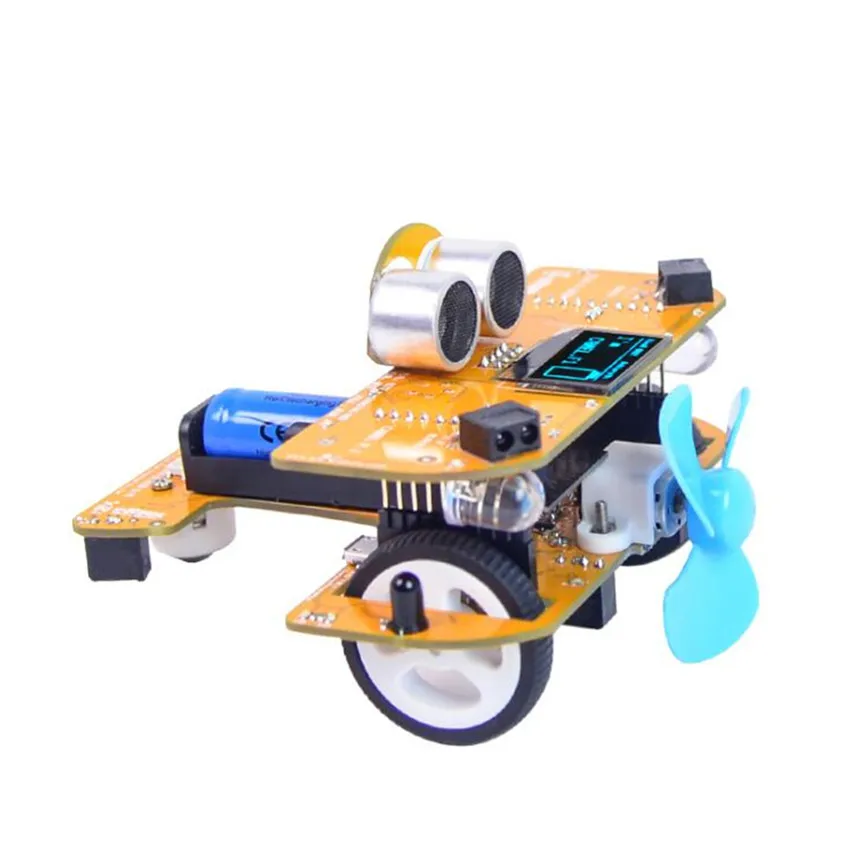 Scratch2.0 Aircraft Education Kit Graphical Programming Robot Intelligent Rc Car |
