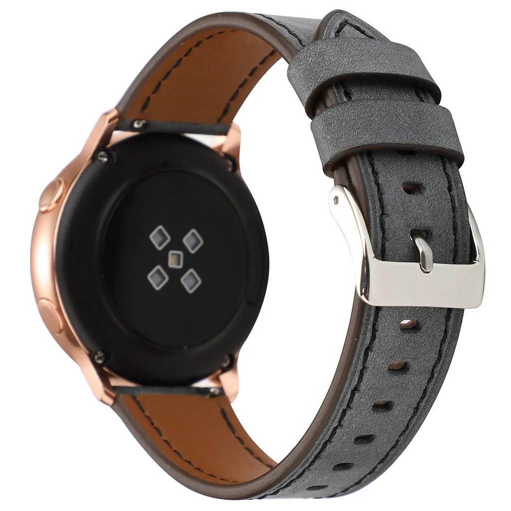 Кожаный ремешок Ouhaobin для часов samsung Galaxy Watch Active 40 мм для женщин и мужчин, сменный мужской t браслет 1018# C