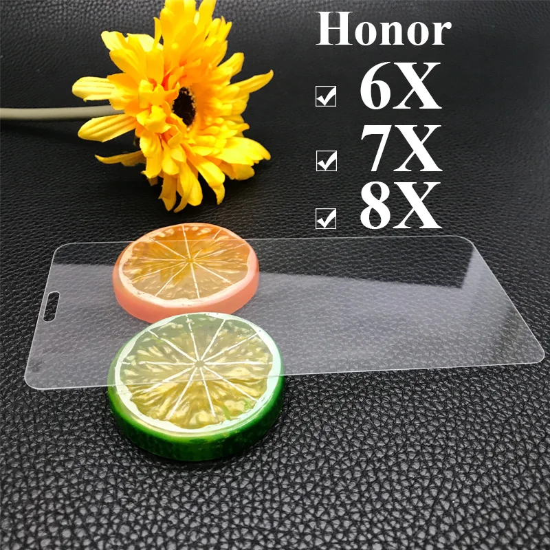 Защитное стекло для huawei honor 8x защита экрана 6x 7x закаленное стекло 6 7 8 x x6 x7 x8 huawai honer cam лист Броня