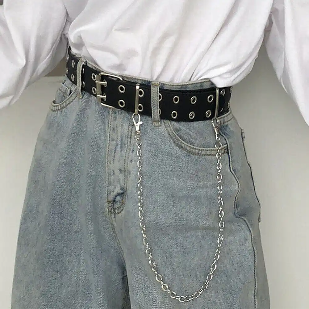 eyelet buckle belt