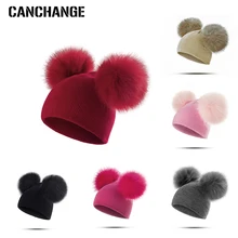 Вязаная Шляпа теплая шапка для маленьких детей, зимняя и осенняя вязаная шапка, шапка тиара, Мягкая Милая шапка для мальчиков и девочек, эластичный пуловер шапка черепки