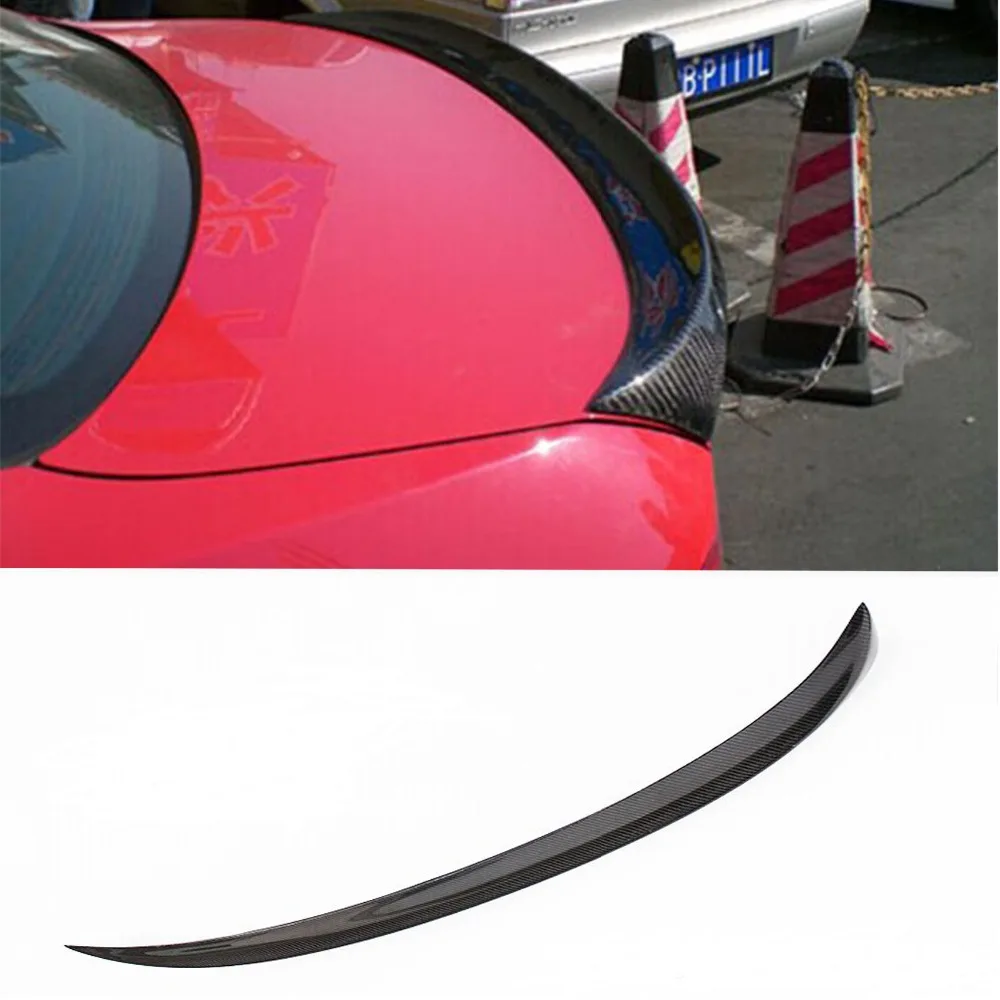 E90 M tech Style спойлер для багажника из углеродного волокна крыло BMW 2005 2012|spoiler wing|trunk lip