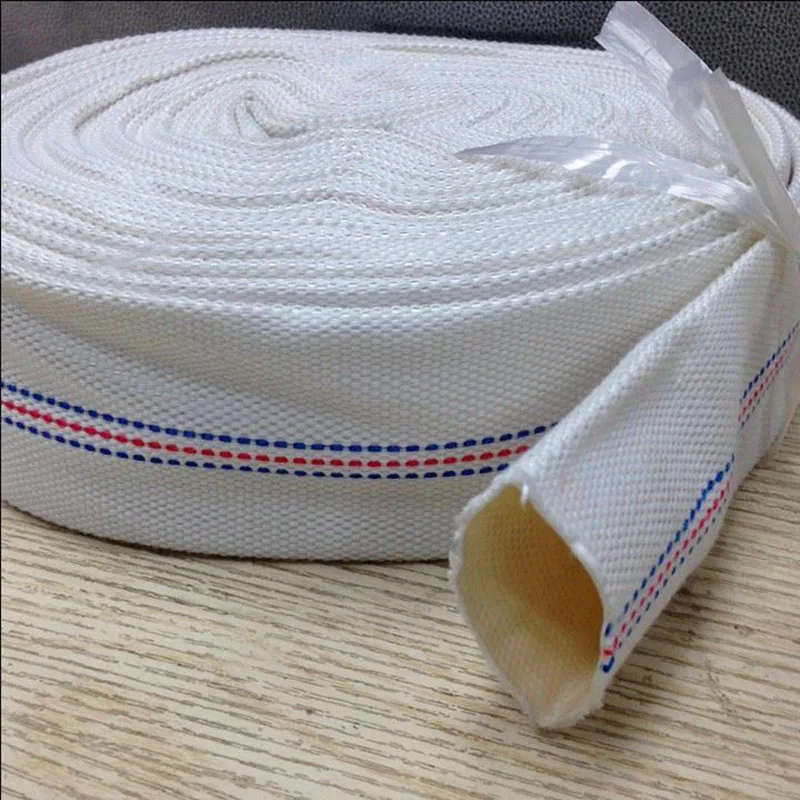5m/roll 1inch Canvas Water Hose High Pressure Garden Irrigation Fire Hose Antifreeze Explosion-proof Soft Pipe