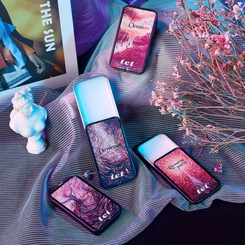 

1pc Eau De Women Soild Feminino Portable Box Flower Fruit Fragrance Floral Cream Female Metal Casing 10g