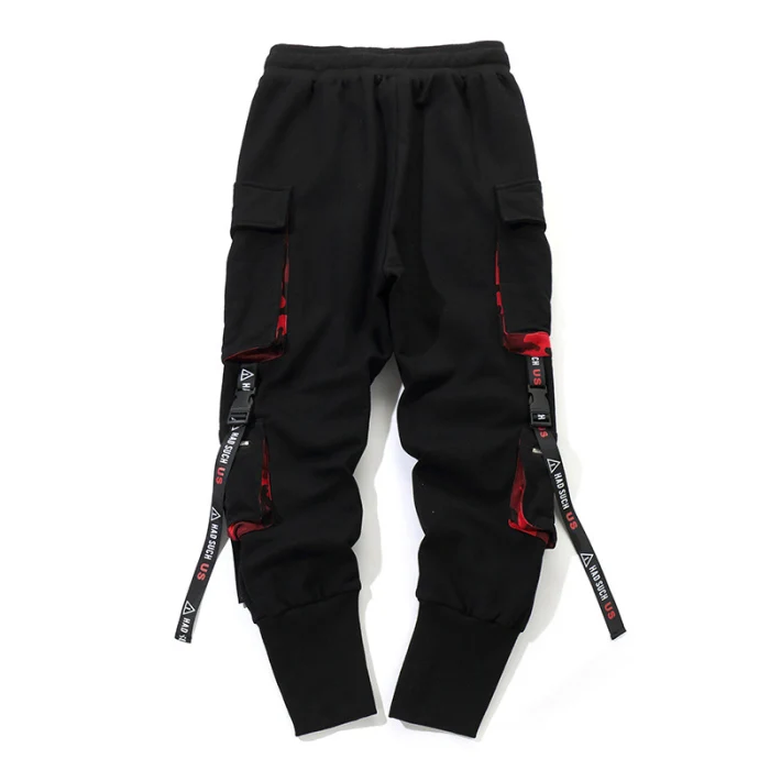 Мужские рабочие армейские брюки карго с карманами с пряжкой Ремни Techwear брюки-MX8