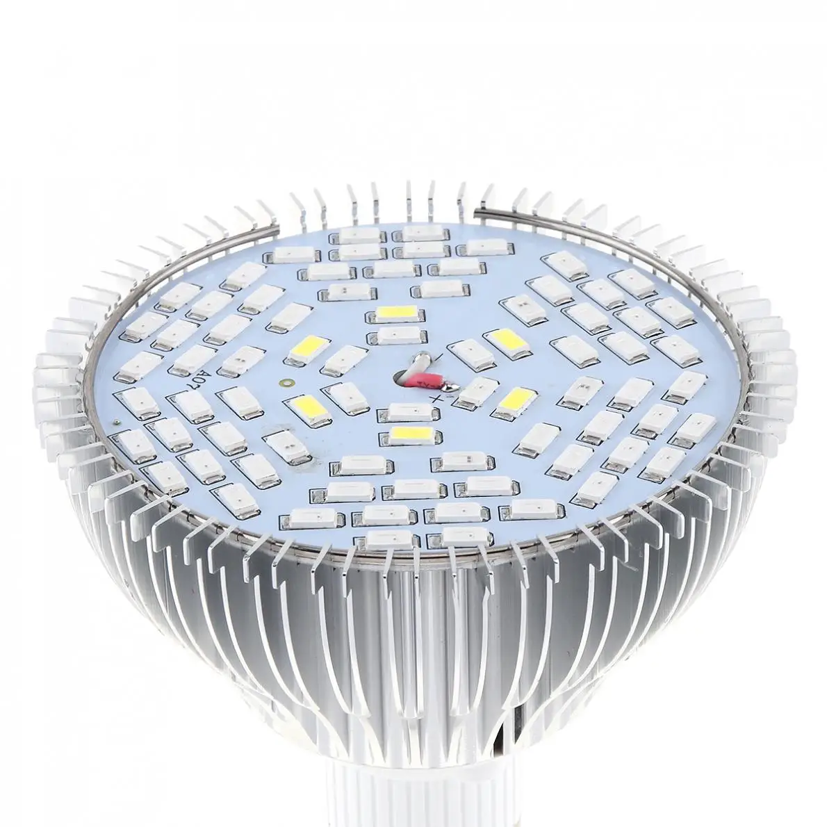 E27 85 V-265 V 50W 78 LEDs растительный свет полный спектр полоса красный 42+ синий 18+ теплый 6+ Инфракрасный 6+ UV 6 для роста палатки