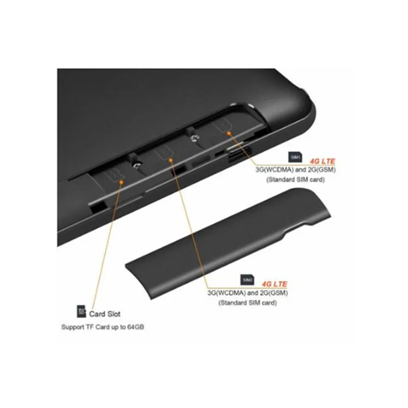 Планшет с 10 дюймовым дисплеем 3G 2020 D ОЗУ 96 ГБ ПЗУ 1280x800 Android 9 0|Планшеты| |