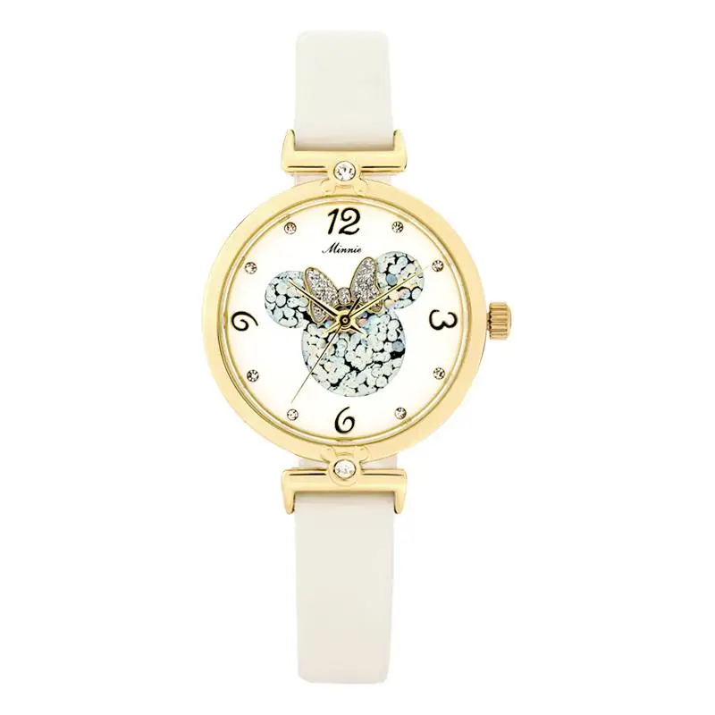 Disney часы «Микки» женские водонепроницаемые наручные часы люксовый бренд милые школьные студенческие девушки женские часы Reloj Mujer женские часы - Цвет: 7