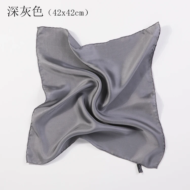  5pcs 100% Pure Silk Small Square handkerchief Men's Pocket Hanky 16