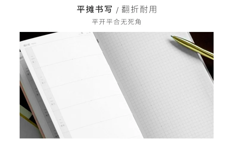 Pocket-Notebooks Journal Weekly-ежедневник для учебы, ежемесячный цветной ежедневник, Одноцветный ежедневник из искусственной кожи, карманные блокноты Ins