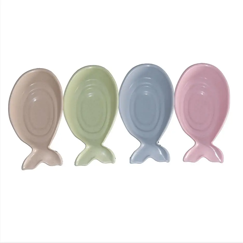 

Goldfish Shaped Seasoning Sauce Dish Eco-Friendly Non-toxic Dish Goodlooking Saucer