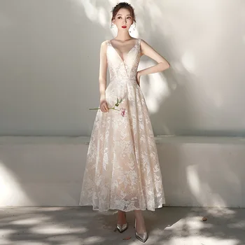 

Elegant Full Length Evening Party Dress SEXY Off Shoulder Hollow Out Bridal Wedding Dress Lady Embroidery Vestidos PLUS SIZE