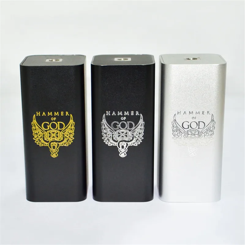 Nuovo Arrivo Martello di Dio V3 Scatola Sigaretta Elettronica Box Mods для 510 Filo Atomizzatore RDA Fit 4 шт 18650 batteria Me