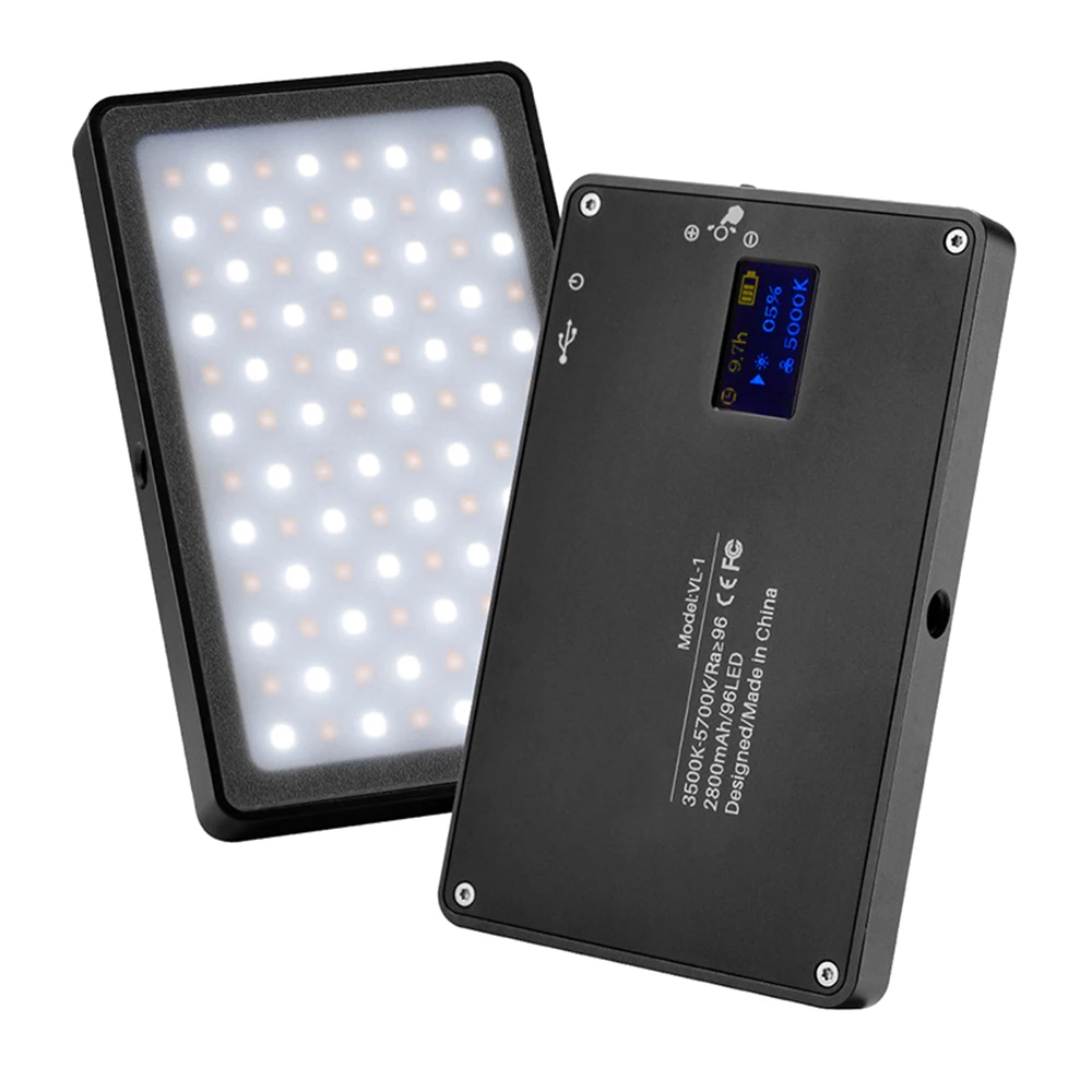

3500-5700K Mini LED Video Camera Light Dimmable 96 LED Photographic Lighting Lamp for DSLR Canon Nikon Pentax Matsushita