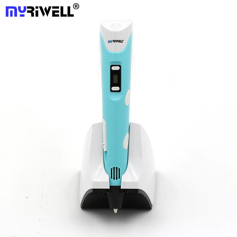 

Myriwell wireless charging 3D Pen RP-200B LED Screen Speed Adjustable 3D Printing Pen Creative Toy Gift For Kids Design Drawing