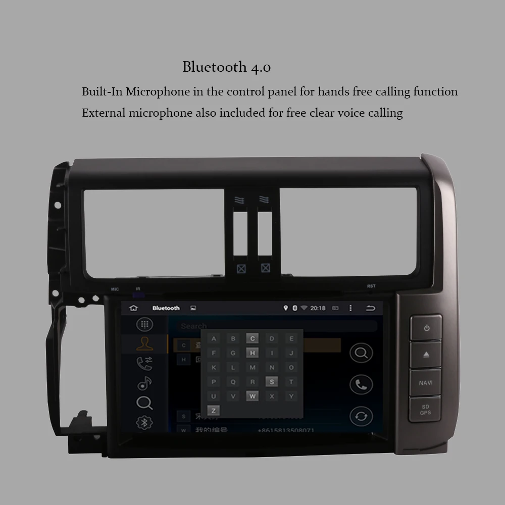 Android 9,0 ips экран Автомобильный gps навигатор для TOYOTA PRADO/LC950/PRADO 950 2010-2013 рулевое колесо мультимедиа автомобильный Радио плеер