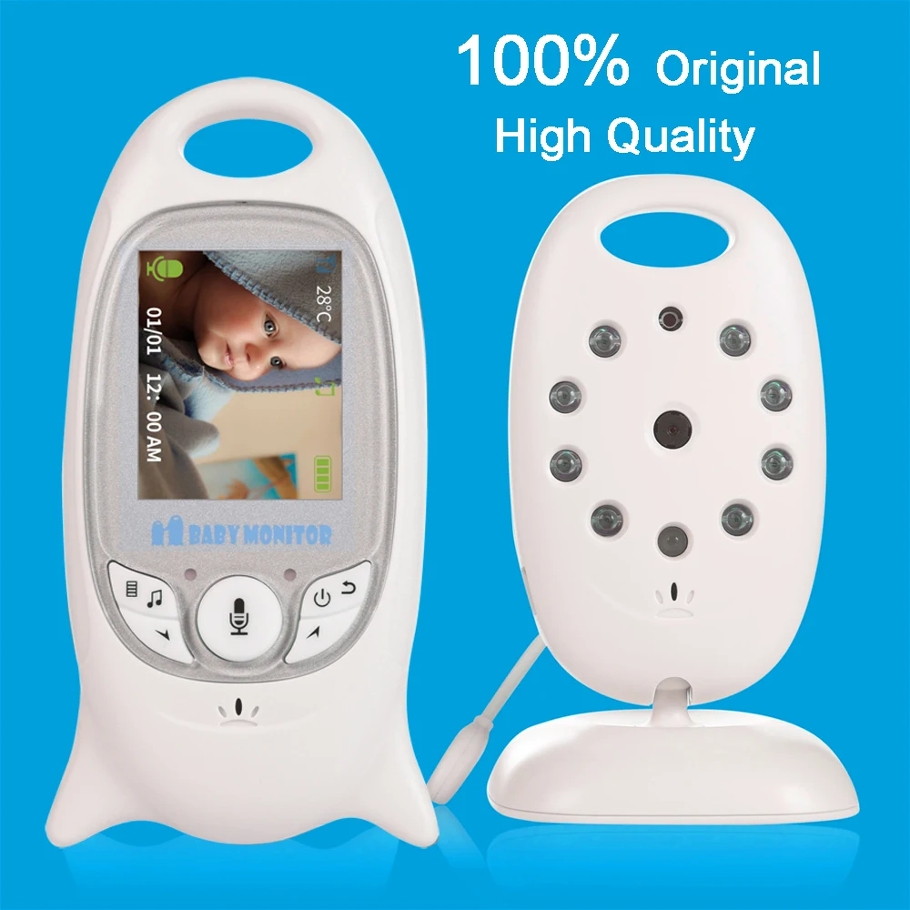 

Lullaby Vídeo Inalámbrico VB601, Cámara De Seguridad De Color Con Monitor Baby Monitor Para Bebés, De 2 Vías VB601 Video & Audio