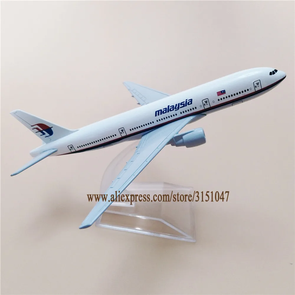 16 см флейта авиакомпании Боинг 777 B777 дыхательные пути металлическая самолета в