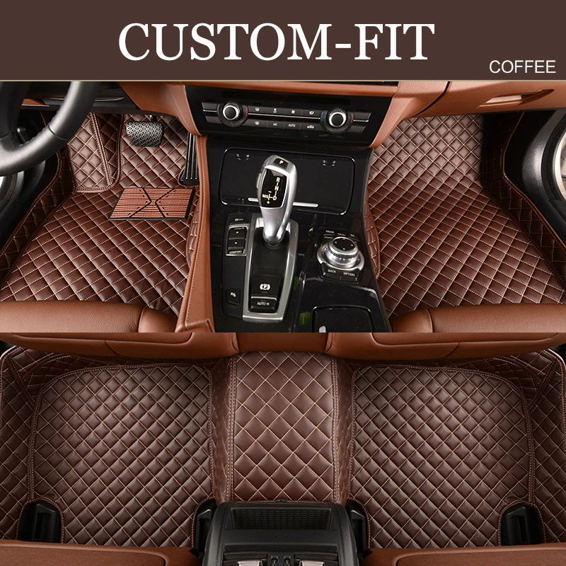 

Custom car car floor mats for BMW M1 M3 M4 X1 X3 X4 X5 X6 Z4 Waterproof leather Anti-slip carpet