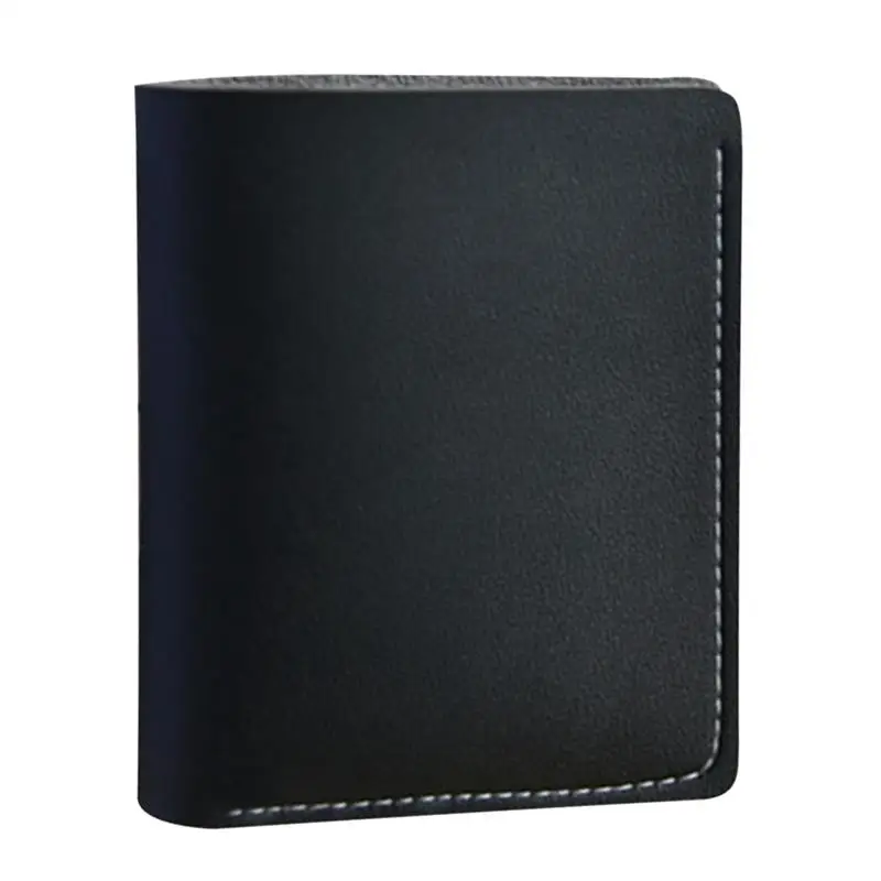 

Fanspack Multifunction Wallets Fashion PU Leather Mini Wallet Simple Solid Color Credit Card Wallet Clutch Bag Purse 