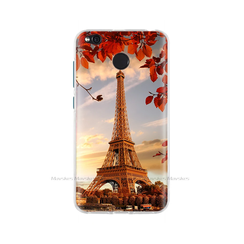 For Xiaomi Redmi 4X Case Silicone Soft Back Cover Case For Xiaomi Redmi 4X Redmi4x 4 X Case TPU Flowers Phone Case Coque Fundas xiaomi leather case handle Cases For Xiaomi