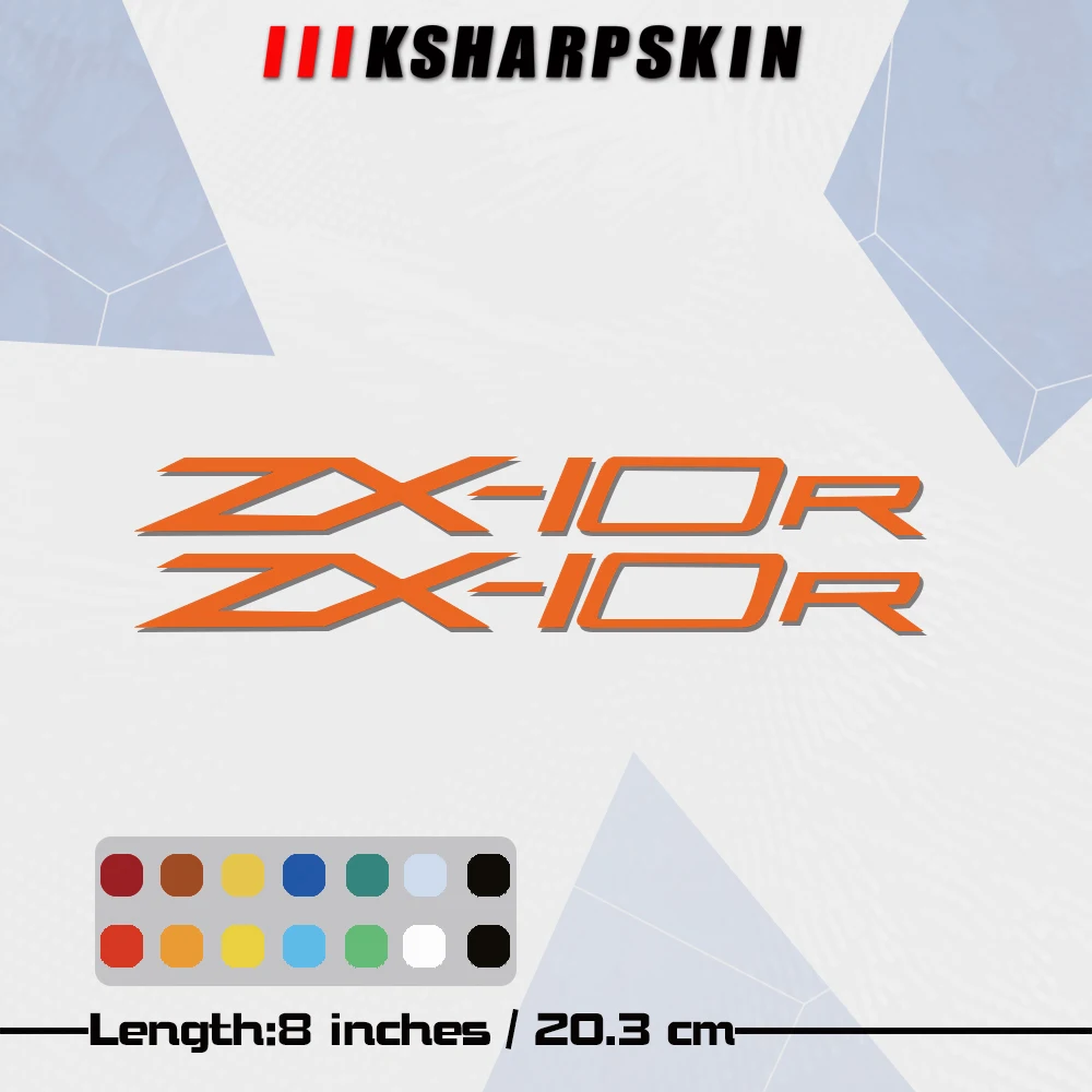 

Универсальные Светоотражающие цветные наклейки для мотоциклов, наклейки на лобовое стекло, наклейки на шлем, подходят для KAWASAKI ZX-10R