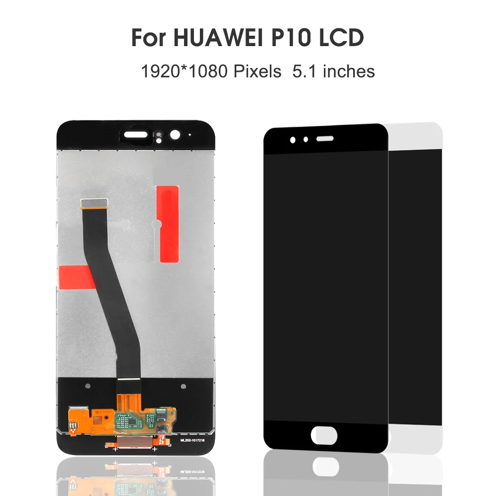 

5.1'' P10 LCD For HUAWEI P10 Display Touch Screen with Frame Replace For HUAWEI P10 Display VTR-L09 VTR-L10 VTR-L29 LCD