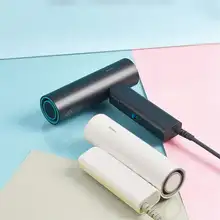 Reepro RP-HC03 складной электрический фен для волос, быстросохнущие волосы с отрицательными ионами, уход за волосами, постоянная температура, 2 регулируемых вентилятора для волос