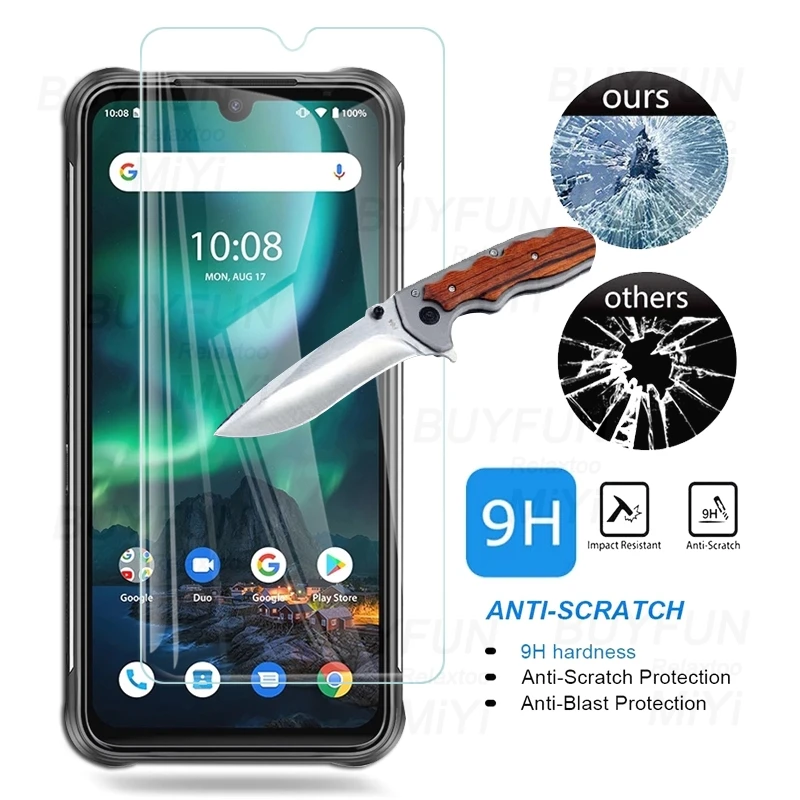 phone screen cover 4pcs protective glass for umidigi bison gt g t smartphone lcd full cover screen protector tempered glass film steko umi  bisongt phone glass protector