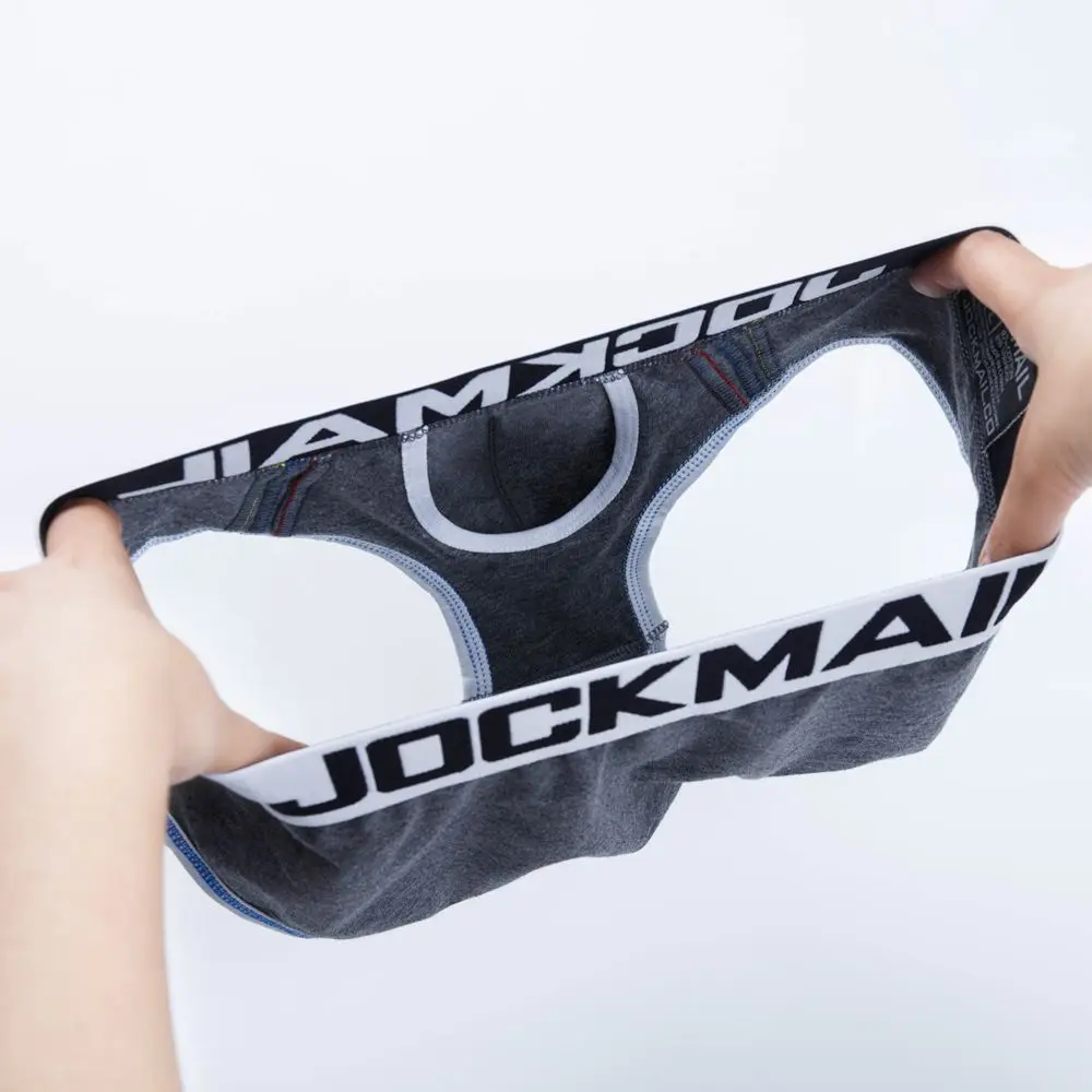 Jockmail Мужское нижнее белье для большого пениса уход за мошонкой U Выпуклое