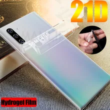 21D Передняя Задняя пленка из мягкого ТПУ для samsung Galaxy Note 10 Pro 10 Plus наклейка Гидрогелевая Защитная пленка для экрана Galaxy A40 A50 A70 S9 S10