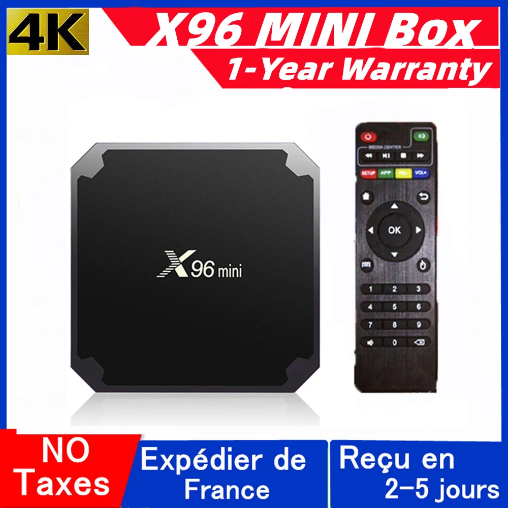 Лучшая ip ТВ приставка x96 mini android tv box 1G 8G 2G 16G smart media player декодер Доставка из