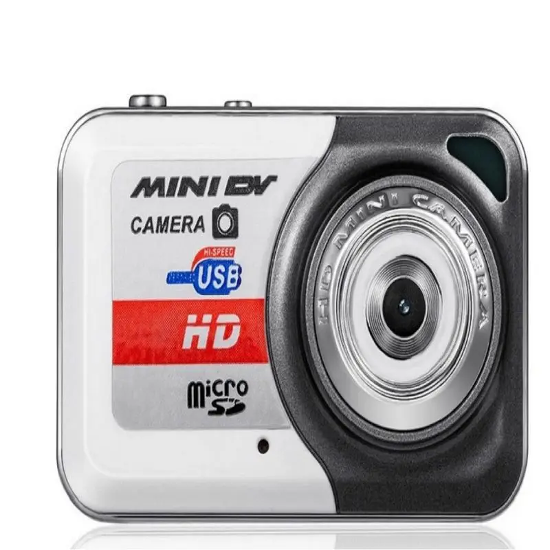  Portable X6 Digital Camera Ultra HD Mini Camera 32GB TF Card w/Mic Digital Video Camera PC DV Camco