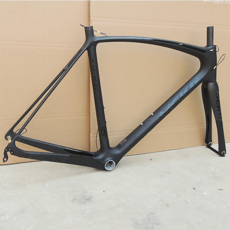 Clearance last 53 54 56 59cm New carbon road bike frame road cycling bicycle frameset  brand frame clearance frame with fork carbon frame 2