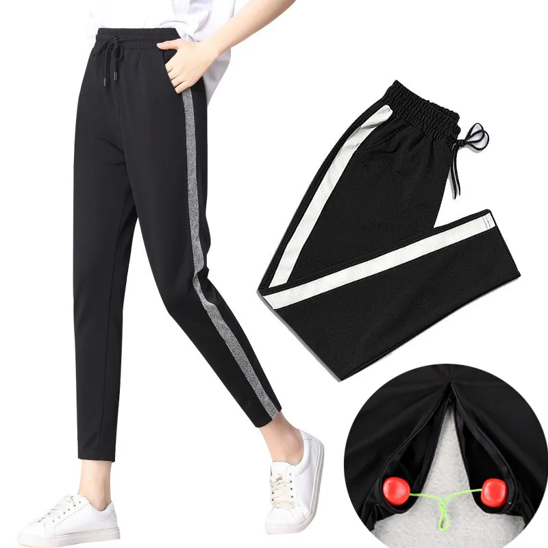 

Брюки женские с открытым вырезом, пикантные уличные модные повседневные штаны с двойной молнией, с вырезом для свидания, одежда для женщин