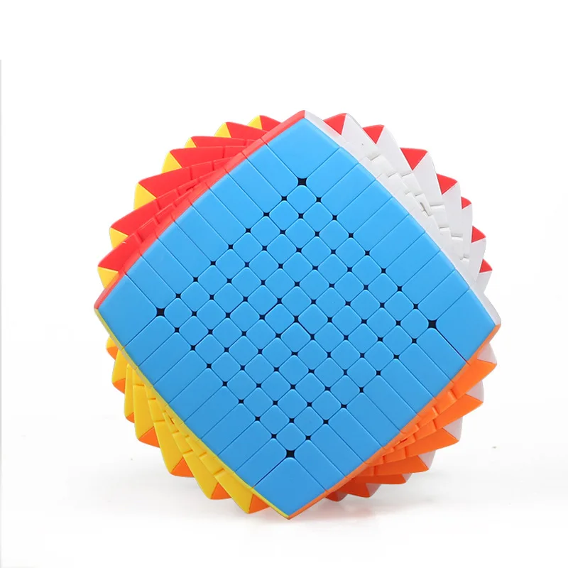 

Ten Order Magic Cube Color] 10X10X10 85 Size 10-Order Bread-Shaped Color Hole-Adhesive Paper