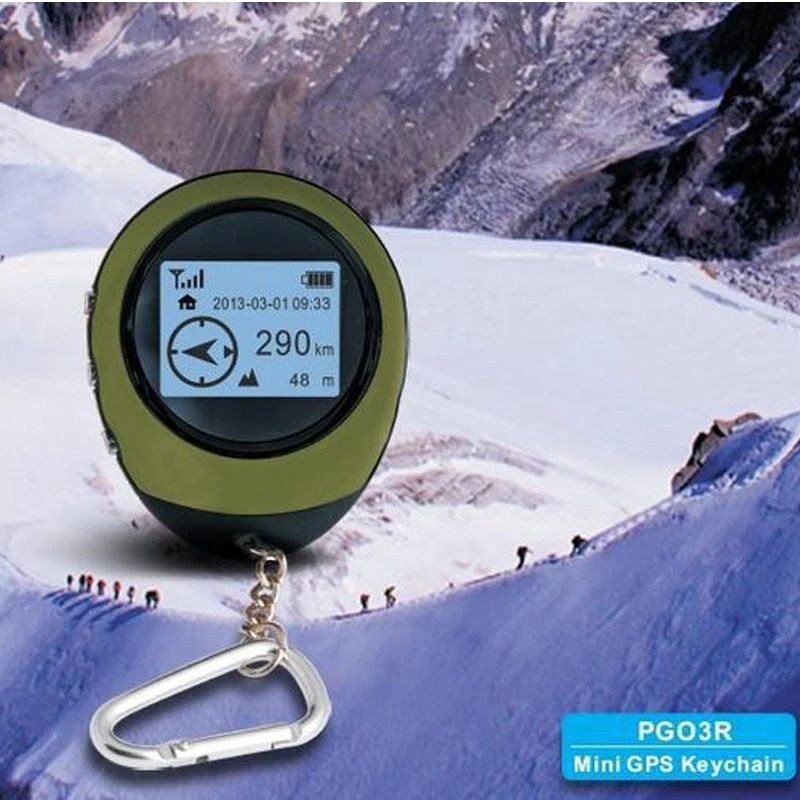Миниатюрный GPS-навигатор с ресивером ручной логгер зарядкой от USB для обнаружения