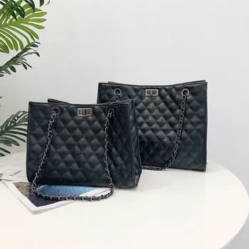 

Large Capacity Chain Lingge Bags Summer Travel Tote Bag сумка женская сумки Bags for Women Tote Bag