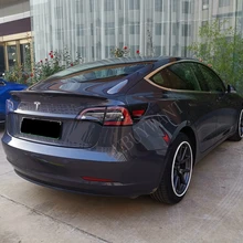 Для Tesla модель 3 ABS пластик задний Багажник крыло спойлер задний спойлер на крыло, крышу багажник губы крышка багажника автомобиля Стайлинг