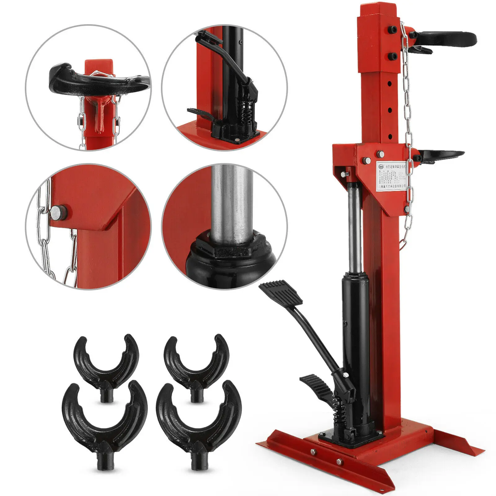 

BestEquip 2.5 Ton Strut Spring Compressor Hydraulic Tool Auto Valve Spring Compressor 14Inch Coil Spring Compressor Set