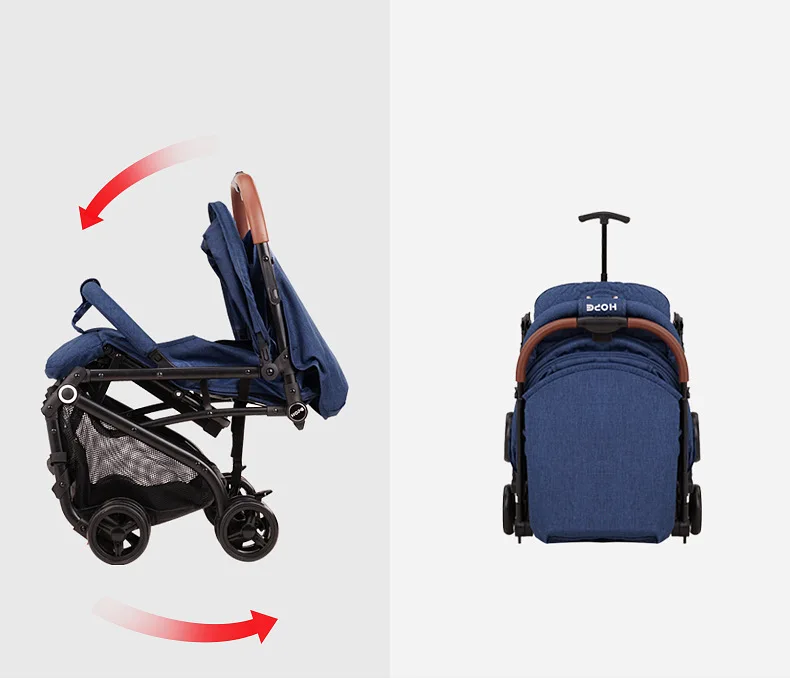 Stroller pushchairs are lightweight and easy to ride or lie down baby pushchairs with shock absorbers for children