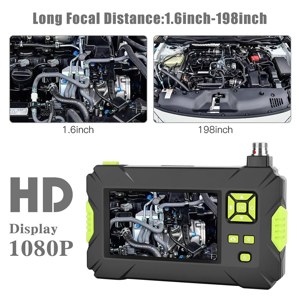

1 Set 1080P HD Industrial Pipe Endoscope P30 With 4.3 Inch Large Screen Display New Arrivals Endoscopes