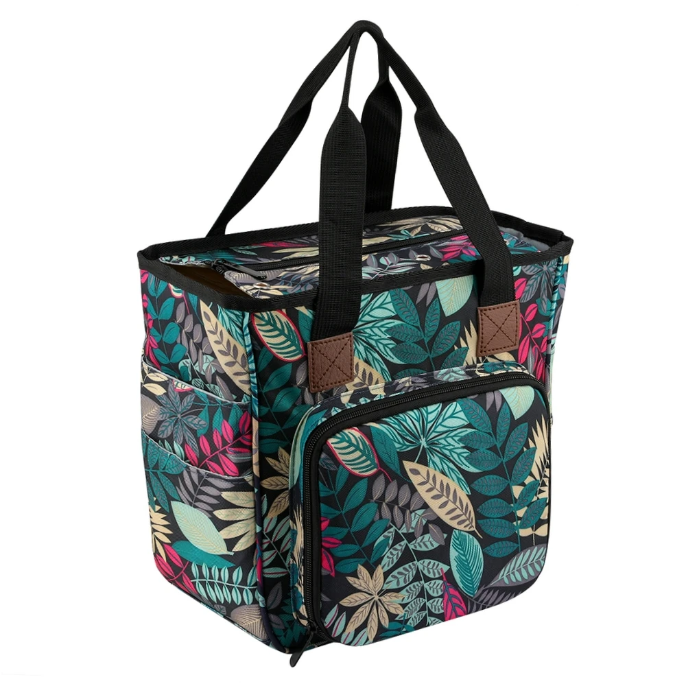 

Yarn Storage Bag Portable Tote Bag Waterproof Bag For Yarn Balls Crochet Hooks Sewing Accessories