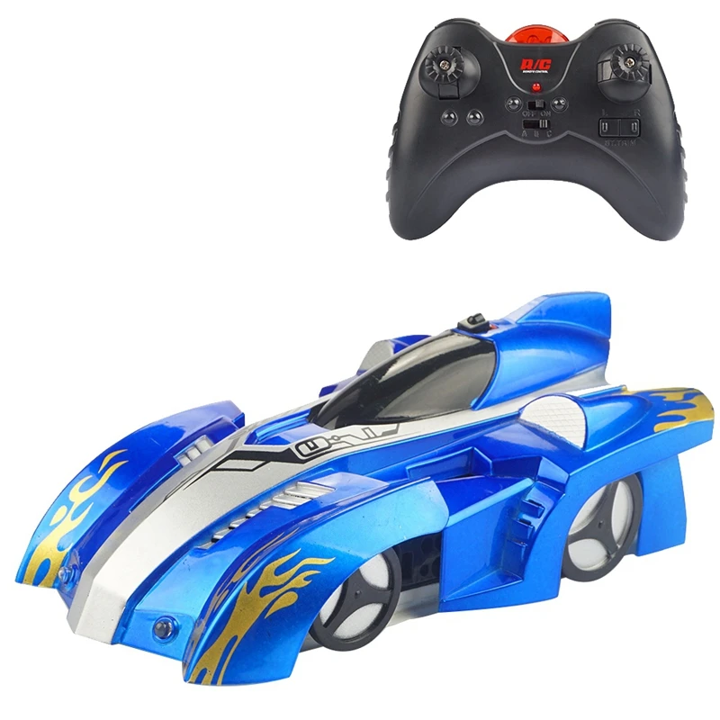 

New RC Car Wall Racing Car Toys Climb Ceiling Climb Across the Wall Remote Control Toy Car Model Gift for Kids