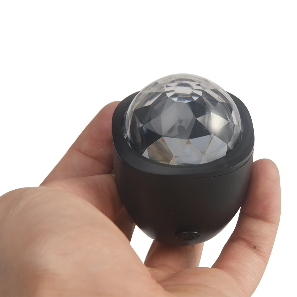 

UV Crystal Voice Activated Disco Light Party KTV Atmosphere Mini Stage Lamp Flashing USB Powered Inner Car Bar DJ