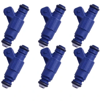 

Set Of 6 Fuel Injector Nozzles For 2002 Mercury Mountaineer 4.0L V6 0280156029 1L2E-B5A