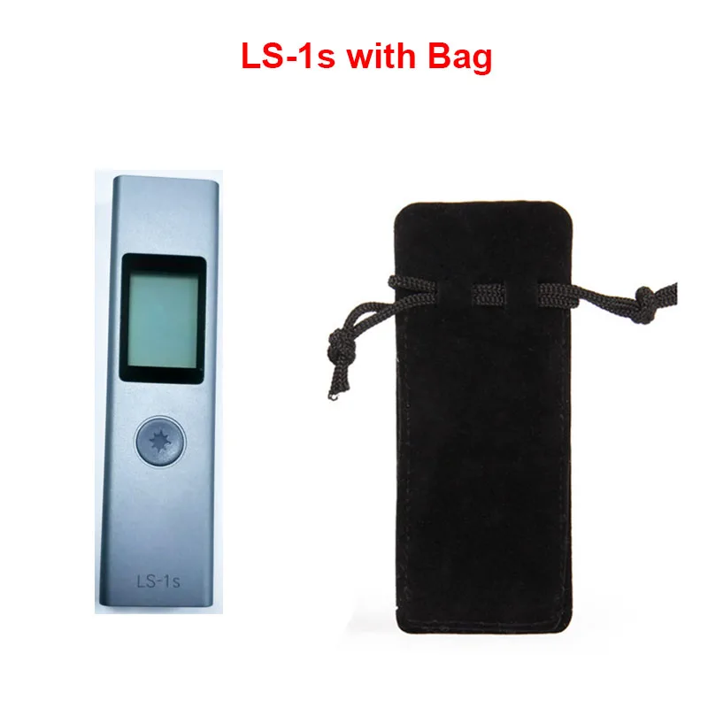 LS-1S with bag В Xiaomi Duka 40 м лазерный дальномер LS-P LS-1 USB Flash зарядка дальномер Высокоточный Дальномер Измерения - Цвет: LS-1S with bag